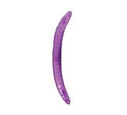 Bendable Double Dong Vibrator Multispeed Lavender